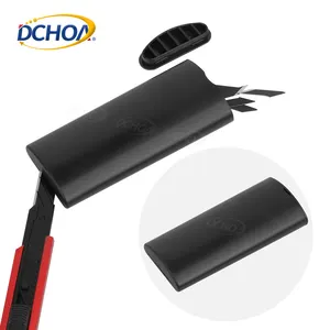 DCHOA塑料剃须刀刀片处理容器易于安装折断刀片盒刀片处理盒