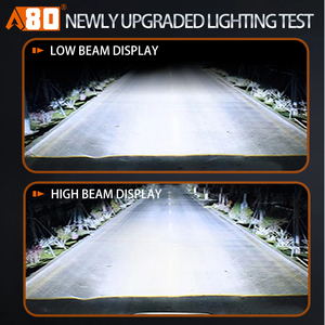 Xe A80-GT1 độ sáng cao <span class=keywords><strong>LED</strong></span> ống kính ánh sáng kép Đèn pha 3inch HD công suất cao 100W tích hợp chùm sáng cao - Product Image 4