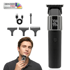 Tagliacapelli <span class=keywords><strong>e</strong></span> Regolabarba Elettrico <span class=keywords><strong>Professionale</strong></span> per Uomo con Indicatore LCD, Senza Fili, per Taglio <span class=keywords><strong>e</strong></span> Styling dei <span class=keywords><strong>Capelli</strong></span> - Product Image 1