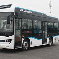 Vente en gros d'usine d'autobus climatiseurs électriques Carburant à hydrogène 14 29 sièges d'autobus électriques 105Kw 120Kw Main courante d'autobus urbain