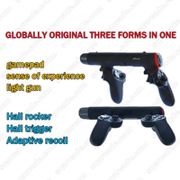 Pistola de Luz USB XGUN / Pistola Híbrida con Giroscopio en Formato SMG con Versión de Gamepad Compatible con PS4 y PC