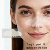 Hydrocolloïde de haute qualité pour le nez, nouvelle arrivée, hypoallergénique, grand patch invisible pour les boutons, soin du nez