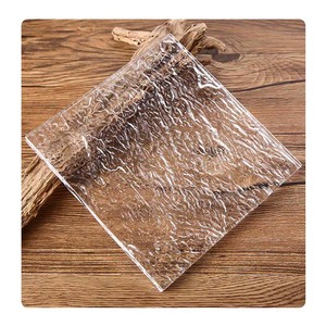 Colata di vetro piastrelle di ciottoli di vetro arte appeso con telaio in acciaio inox <span class=keywords><strong>per</strong></span> divisorio schermo di cristallo blocco di mattoni di vetro - Product Image 5