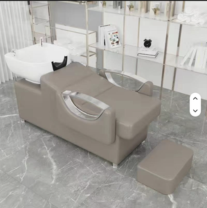 Sillón de peluquería de PU impermeable con reposabrazos dorado, ergonómico y a la moda, nuevo estilo 2026, superventas para salones de belleza y barberías. - Product Image 2