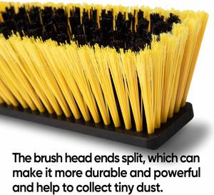 Broom Heavy-duty Outdoor Commercial Broom <b>Brush</b> With Hard Bristles for Cleaning Terraces Garages <b>Decks</b> Concrete Tiles Floors - Product Image 5