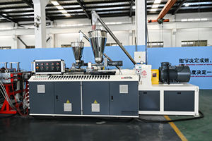 Legno di plastica PVC WPC pannello di bambù pannello di parete mobili decorazione cucina linea di produzione che fa macchina di estrusione - Product Image 2