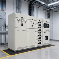 Appareillage de commutation moyenne tension antirouille 6kV 1250A 50Hz en acier, étanche IP68, extérieur, 16 prises pour centrale solaire