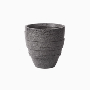Patrón <span class=keywords><strong>horizontal</strong></span> Planta verde al aire libre Decoración de hotel <span class=keywords><strong>Maceta</strong></span> grande de arcilla de magnesio - Product Image 2