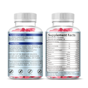 Integratore Vitaminico a Marchio Privato, Gommose di Potassio e Magnesio, Supporta l'Equilibrio Elettrolitico, Alta Assorbenza, Salute Cardiaca - Product Image 2