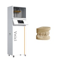 Impresora 3D Dental Multifunción 3 en 1 AI-01, Impresora 3D de Resina LCD DLP, Impresora 3D Dental de Gran Tamaño con Desmoldeo