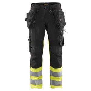 BLAKLADER - 199413309933C148 Pantalon haute visibilité jambes fuselées noir/jaune-EAN 7330509667668 HI-VIS WORKWEAR - Product Image 1