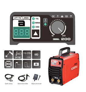 Sanyu nueva <span class=keywords><strong>multifunción</strong></span> MMA/TIG <span class=keywords><strong>200</strong></span> máquina de soldadura por arco <span class=keywords><strong>soldador</strong></span> inversor - Product Image 6