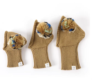 छोटे ग्रेहाउंड के लिए प्यारा लंबा ऐक्रेलिक पालतू टोपी और गर्दन गर्म और मध्यम आकार के कुत्तों के लिए सर्दियों का उपयोग - Product Image 2