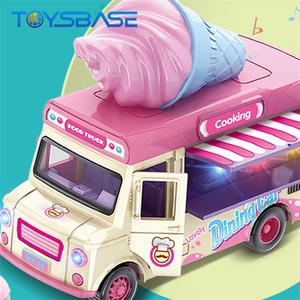 Tire volver <span class=keywords><strong>de</strong></span> aleación <span class=keywords><strong>de</strong></span> fundición helado camión <span class=keywords><strong>de</strong></span> <span class=keywords><strong>juguete</strong></span> - Product Image 2