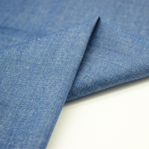 Skygen Cina di alta qualità a buon mercato campioni gratuiti 135 gsm morbido indigo cotone spandex stretch tessuto denim con buoni prezzi - Product Image 4