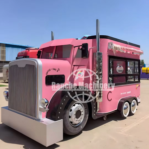 Customized Mini Lightweight Modern <b>Luxury</b> Mobile Food Truck Trailer for Snack Food & Fast Food Outdoor Use - Product Image 1