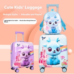 Best Sell Cartoon 18inch Kid Luggage Set Spinner Travel Rolling Trolley Waterproof Large Capacity Kids <strong>Suitcases</strong> Lock Boys Girls - Product Image 3