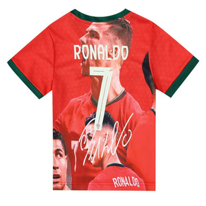 ชุดเสื้อฟุตบอลโปรตุเกส พิมพ์ลายเต็มตัว เบอร์ 7 โรนัลโด้ สำหรับผู้ชาย ผ้าระบายอากาศ คอวี น้ำหนัก 320 กรัม เหมาะกับทุกฤดูกาล - Product Image 2