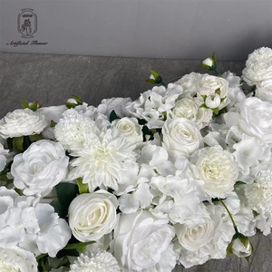 DKB 2024 Camino de Mesa Floral Artificial Multicolor, Tacto Natural Realista, Decoración para Bodas y Eventos, Pascua, Navidad, Tamaño Personalizable - Product Image 5