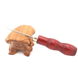 Calabaza doble de gama alta Cono de mango de madera Qianmei Tong Taladro Cono de madera Mango de secoya Especializado en herramientas de patchwork Usando un cono - Product Image 6