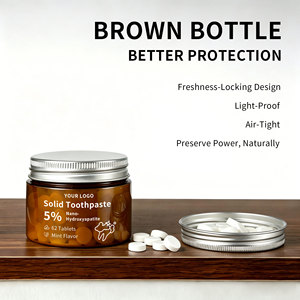 <span class=keywords><strong>Dentifricio</strong></span> Solido Personalizzato con 5% di Nano-Idrossiapatite, Compresse per Denti Sensibili, Sbiancante al Gusto Menta, 62 Compresse - Product Image 3