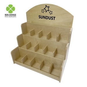 Kệ Gỗ Mỹ Phẩm Kem Chống Nắng Sản Phẩm Chăm Sóc Da Màn Hình Đứng Cho Cửa Hàng Bán Lẻ - Product Image 3