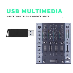 Consola <span class=keywords><strong>de</strong></span> Mezcla <span class=keywords><strong>de</strong></span> Audio Digital Profesional <span class=keywords><strong>de</strong></span> 4 Canales con USB, Bluetooth, Alimentación Phantom <span class=keywords><strong>de</strong></span> 48V para Grabación en <span class=keywords><strong>Estudio</strong></span>, <span class=keywords><strong>DJ</strong></span>, Sonido en Vivo - Product Image 4