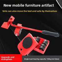 Outil de déplacement d'objets lourds, articulation universelle adaptée aux lits, appareils électroménagers, meubles et armoires