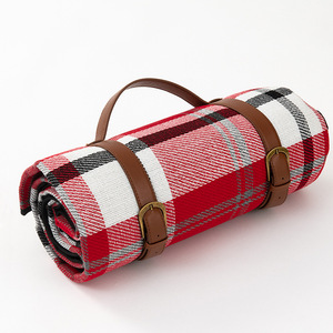 Poignée <span class=keywords><strong>de</strong></span> transport en cuir <span class=keywords><strong>tapis</strong></span> <span class=keywords><strong>de</strong></span> pique-nique extérieur à carreaux étanche à l'humidité pliable printemps <span class=keywords><strong>tapis</strong></span> <span class=keywords><strong>de</strong></span> Camping <span class=keywords><strong>tapis</strong></span> <span class=keywords><strong>de</strong></span> tente - Product Image 6