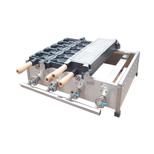 VNTKITCHEN - Máquina Eléctrica para Hacer Taiyaki de Acero Inoxidable, Forma de Pez, 3000 W, Suministros Populares para Hoteles y Restaurantes en Oferta - Product Image 3