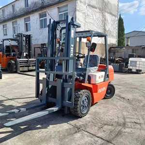 Diesel Engine Good Condition Made China <b>Used</b> 3.5-Ton Heli K35 3-Mast Forklift Side Shift Easy Drive Energy Efficient 1 Year - Product Image 5