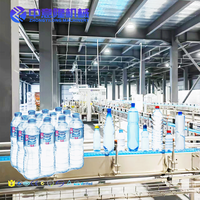 Turnkey waterafvullingsoplossing van waterzuivering tot palletiseren