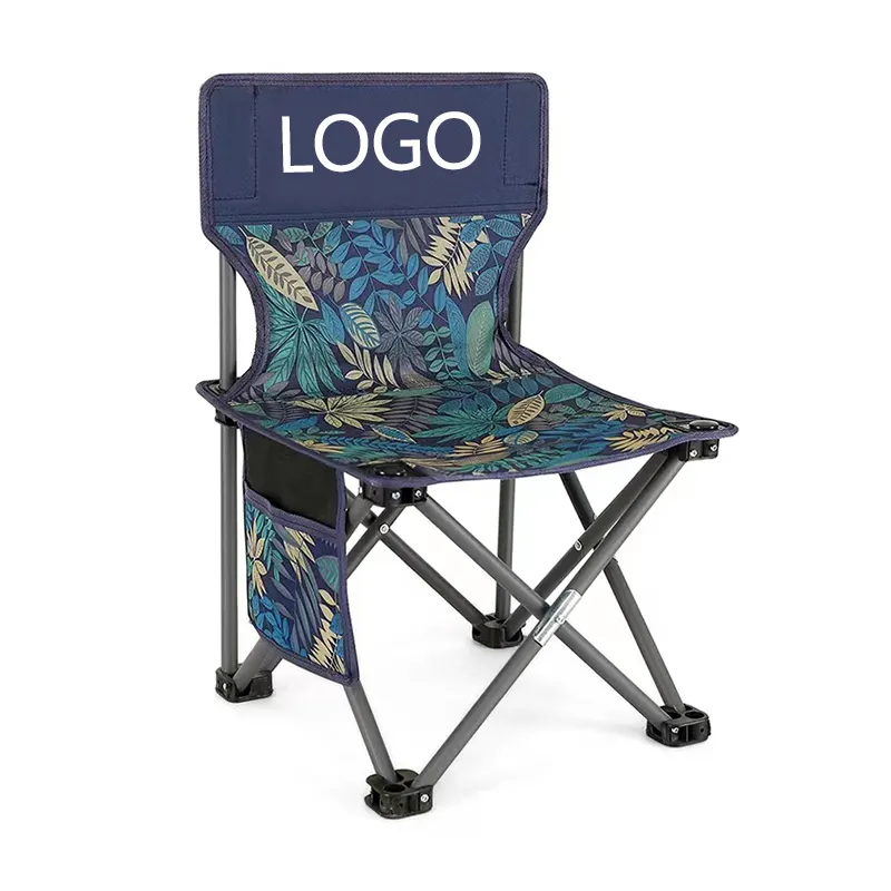 Özel tasarım Logo baskılı açık taşınabilir plaj sandalyesi balıkçılık yürüyüş katlanır katlanabilir kamp seyahat sandalye koltuk çantası