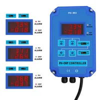 Contrôleur numérique de la qualité de l'eau PH ORP avec sortie relais et sonde remplaçable pour aquarium, hydroponie, piscine, spa