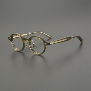 Chất lượng hàng đầu vòng Acetate dày kính mắt khung 5806 thiết kế thương hiệu người đàn ông phụ nữ kính khung Retro - Product Image 5