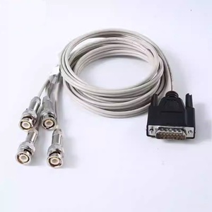 Câble DB9 DB15 DB25 vers BNC de longueur personnalisée 0,5 m 1 m avec blindage tressé et gaine en PVC pour transfert de signal informatique - Product Image 4