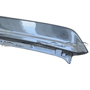 Alerón de Techo de Fibra de Carbono Tipo Spoon para Honda Fit Jazz GE Type R 2006-2009, Alerón Trasero Tipo Cola de Pato - Product Image 6