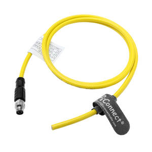 Kabel Alvin's Cables M8 5-Pin B-Code Male Flying Lead I/O untuk Cognex In-Sight Micro 2000 dengan Rating IP67, Panjang 2m, Trigger Strobe - Product Image 5