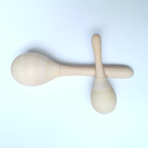 Grand marteau à sable en bois, instrument de percussion Orff, jouet d'apprentissage précoce pour la motricité fine et la stimulation sensorielle - Product Image 2