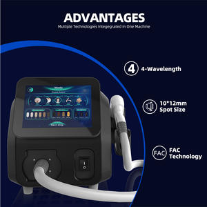 Machine de beauté portable de réduction de prix pour l'épilation définitive au <span class=keywords><strong>laser</strong></span> diode 808 nm avec 50 millions de tirages - Product Image 1