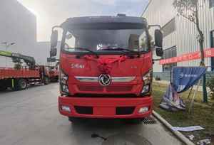 شاحنة دونغفنغ D1L بقوة 200 حصان 4×2 مع هيكل ورافعة هيدروليكية تلسكوبية مستقيمة بخمسة أقسام بحمولة 8 أطنان ومضخة محرك عالية الكفاءة - Product Image 2