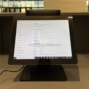 Sistema POS Personalizado Todo en Uno de 15.6+11 Pulgadas con Pantalla Táctil Dual, Dispositivo de Caja Registradora con Android 13 y Google Store, Venta al Por Mayor - Product Image 1