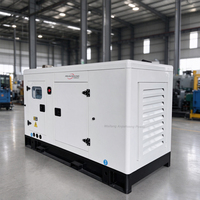 Groupe électrogène diesel insonorisé Ricardo série 20KW 30KW 40KW, puissance de pointe, 50Hz/60Hz, 4 cylindres, prix usine