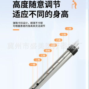 Lin Shengmei Walker With <b>Wheels</b> For Elderly Mobility Assistance Support Frame - Product Image 5