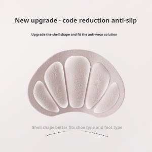 Coussin <span class=keywords><strong>de</strong></span> talon en mousse à mémoire <span class=keywords><strong>de</strong></span> <span class=keywords><strong>forme</strong></span> en <span class=keywords><strong>forme</strong></span> <span class=keywords><strong>de</strong></span> coque avec poignée <span class=keywords><strong>de</strong></span> talon en éponge anti-dérapant anti-frottement anti-ampoules pour chaussures - Product Image 2
