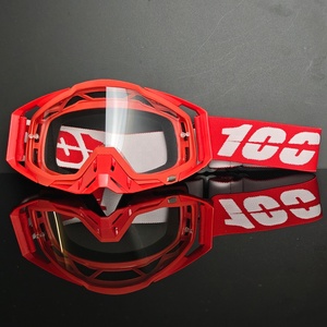 Lunettes de motocross miniatures personnalisées, <span class=keywords><strong>MX</strong></span>, BMX, <span class=keywords><strong>Dirt</strong></span> Bike, route, VTT, cyclisme, monture en PC transparente, verres en plastique légers, verres remplaçables - Product Image 1