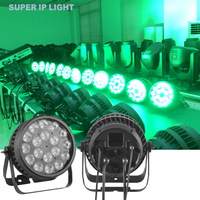 Projecteur LED Par Wash 18x15W RGBW 4-en-1 IP65 Étanche DMX512 RDM pour Éclairage de Scène Extérieur et Éclairage Architectural de Fêtes