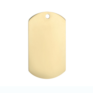 Wholesale Custom DIY Rectangle Metal ID Necklace Black Stainless Steel Dog Tag Pendant Various Colors Fashion Style <b>Key</b> <b>Chains</b> - Product Image 3