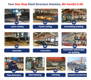 Bâtiment d'<span class=keywords><strong>atelier</strong></span> en structure acier Space Frame de 100m x 80m et 10 mètres de hauteur - Product Image 5