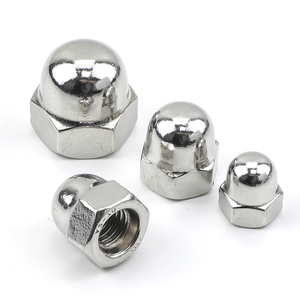 Tuercas hexagonales de acero inoxidable 304 con rosca inversa, tuercas de capuchón hexagonal con rosca izquierda M6 M12 M16 M20 para pernos - Product Image 3